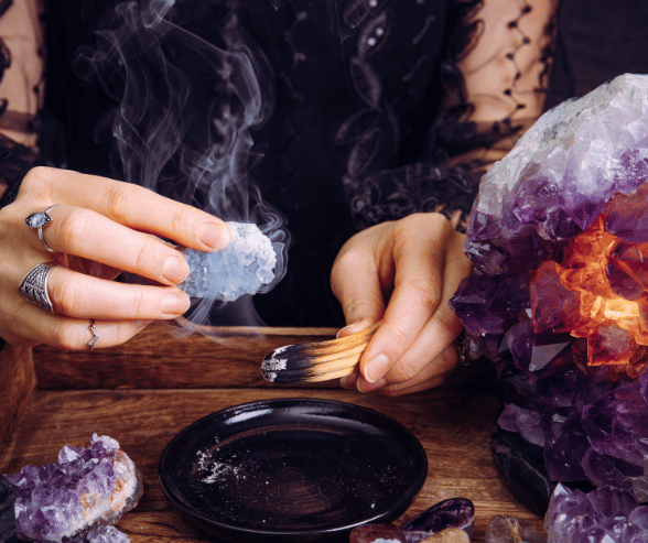 cleansing crystals