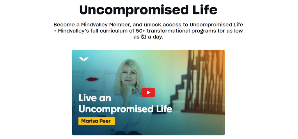 Uncompromised Life Program overview